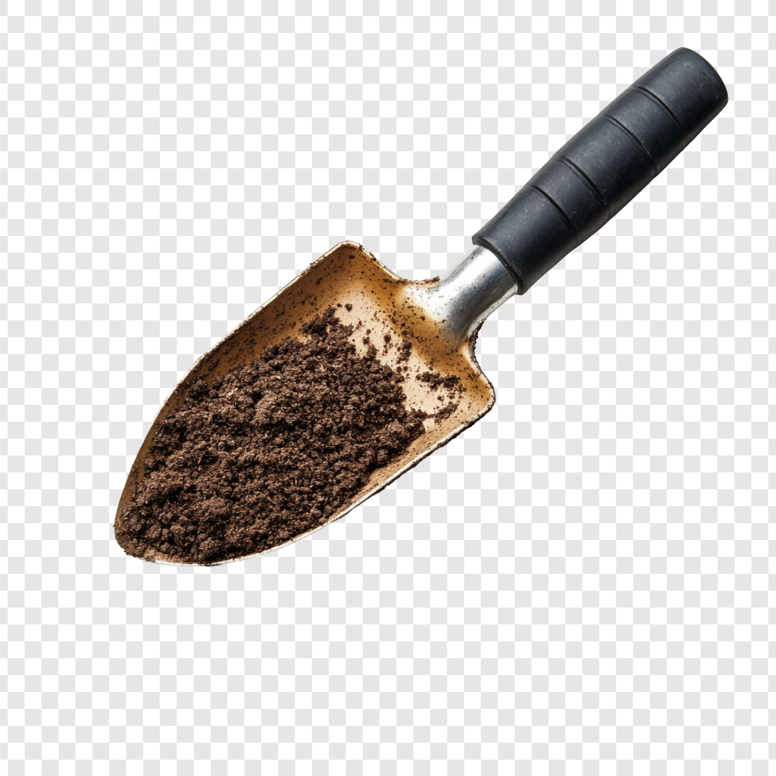 trowel filled